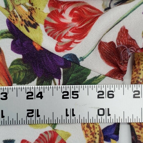 Floral Long Sleeve Top Plus Size Women's 3X Malibu Colorful Forever 21 - Picture 7 of 11